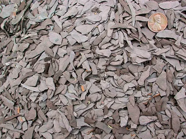 عکس سنگ رسوبی — شیل یا گل‌سنگ دانه‌ریز