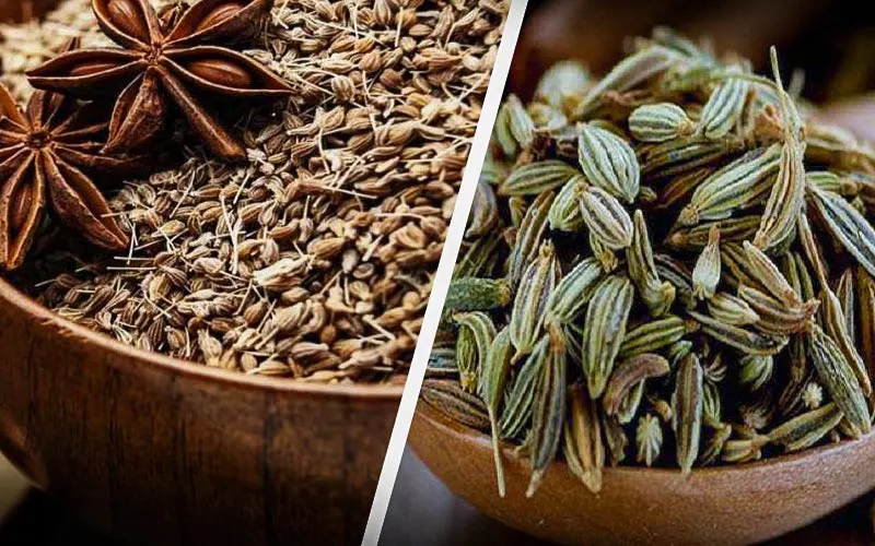 نمای نزدیک دانه‌های زنیان - گیاه دارویی کوچک قهوه‌ای با خواص ضدمیکروبی قوی برای درمان نفخ