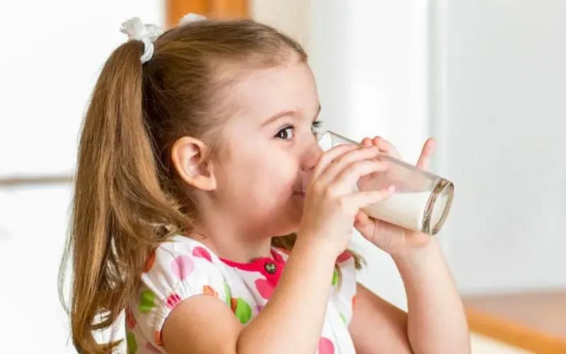 غذاهای کلسیم دار برای کودکان شامل شیر، ماست و پنیر