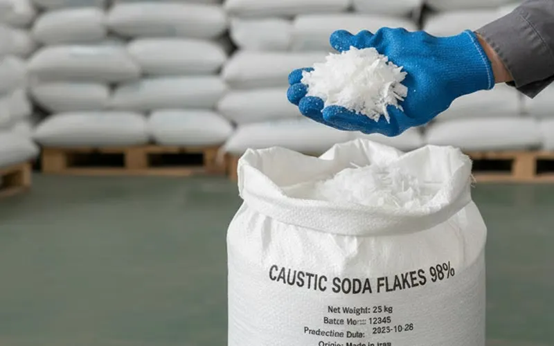 سود پرک چیپس سفید 99 درصد - سدیم هیدروکسید خالص