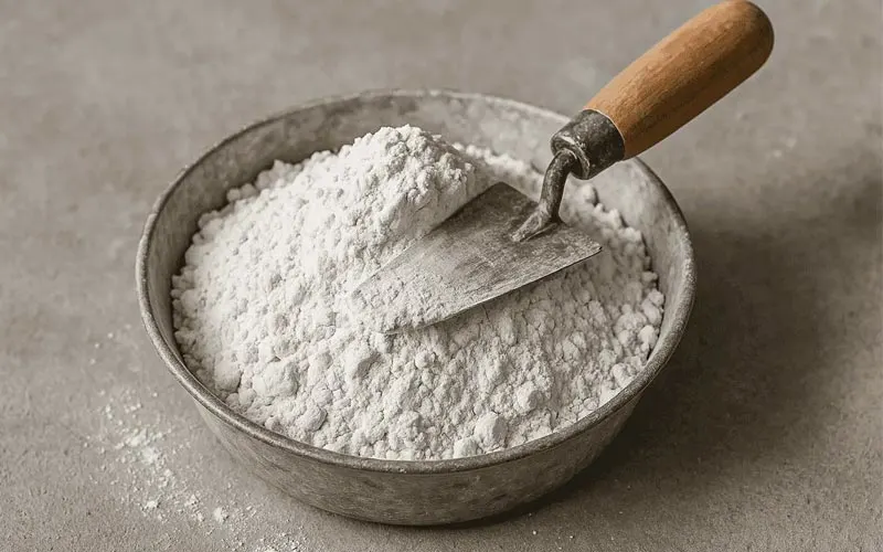 پودر مل سفید کربنات کلسیم خالص برای نقاشی ساختمان و بتونه